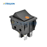 KCD4 Rocker Switch ON OFF 2 Position 4 Pins Electrical equipment With Light Power Switch 16A 250VAC/ 30A 125VAC 25*31MM