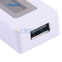 LCD Screen Mini Creative Phone USB Tester Portable Doctor Voltage Current Meter Mobile Power Charger Detector with Cable