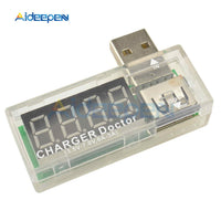 LED Display Digital Voltmeter Ammeter USB Power Current Voltage Meter Tester Portable Volt Amp Charger Doctor Detector DC 3V 5V