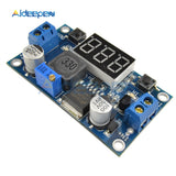 LM2596 Buck Step Down Power Converter Module LED Digital Voltmeter Display Adjustable Board Short Circuit Protection DC DC 2A