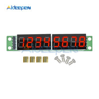 MAX7219 8 Digit 7 Segment Digital LED Display Tube MCU Led Module For Arduino Green Board Red Display