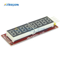 MAX7219 8 Digit 7 Segment Digital Tube SPI Control Module For Arduino 5V 3.3V Microcontrollers Red LED Display