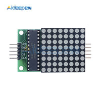 MAX7219 Dot Matrix Led Module Led Display Module MCU Control Kit 8 * 8 Common Cathode Lattice for Arduino