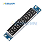 MAX7219 LED 8 Digit Digital Tube Display Control Module 3.3V 5V Microcontroller Serial Driver 7 segment