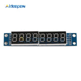 MAX7219 LED 8 Digit Digital Tube Display Control Module 3.3V 5V Microcontroller Serial Driver 7 segment