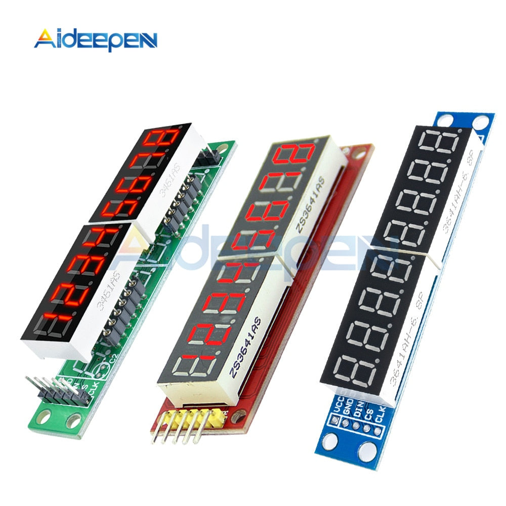 MAX7219 Led Dot Matrix Module 8 Digit 7 Segment Digital LED