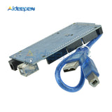 MEGA2560 MEGA 2560 R3 ATmega2560 16AU CH340 CH340G Board With USB Cable Compatible For Arduino
