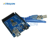 MEGA2560 MEGA 2560 R3 ATmega2560 16AU CH340 CH340G Board With USB Cable Compatible For Arduino
