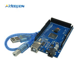 MEGA2560 MEGA 2560 R3 ATmega2560 16AU CH340 CH340G Board With USB Cable Compatible For Arduino