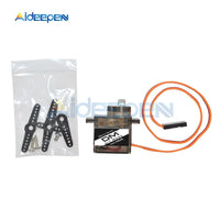 MG90S 9g Servo Metal Gear Upgraded SG90 Digital Micro Servos for Smart Vehicle Helicopter Boat Car