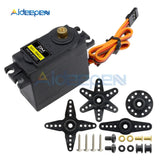 MG995 MG996R MG996 SG90 Servos Metal Gear RC Servo Car Robot Helicopter Boat Remote + MG995 SG90 Steering Gear Debugging Module