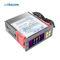 MH1220W DST1020 DC 12V 72V AC 110 220V Digital Temperature Regulator Controller Thermostat Heater Cooler Dual Display 24V 36V