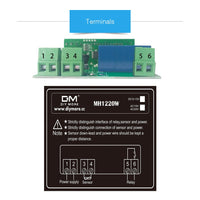 MH1220W LED Digital Temperature Regulator Controller 12V 24V 110V 220V Thermoregulator Thermostat Heater And Cooler NTC Sensor