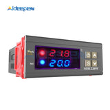 MH1220W LED Digital Temperature Regulator Controller 12V 24V 110V 220V Thermoregulator Thermostat Heater And Cooler NTC Sensor