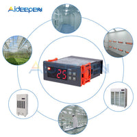 MH13001 AC220V/110V DC12V Digital Air Humidity Controller 1%RH~99%RH Hygrostat Humidistat Humidification Dehumidification Tool