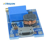 MT3608 DC DC Adjustable Boost Module 2A Boost Plate Step Up Module with MICRO USB Power Supply Module 2V 24V to 5V 9V 12V 28V