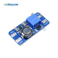 MT3608 DC DC Adjustable Boost Module 2A Boost Plate Step Up Module with MICRO USB Power Supply Module 2V 24V to 5V 9V 12V 28V