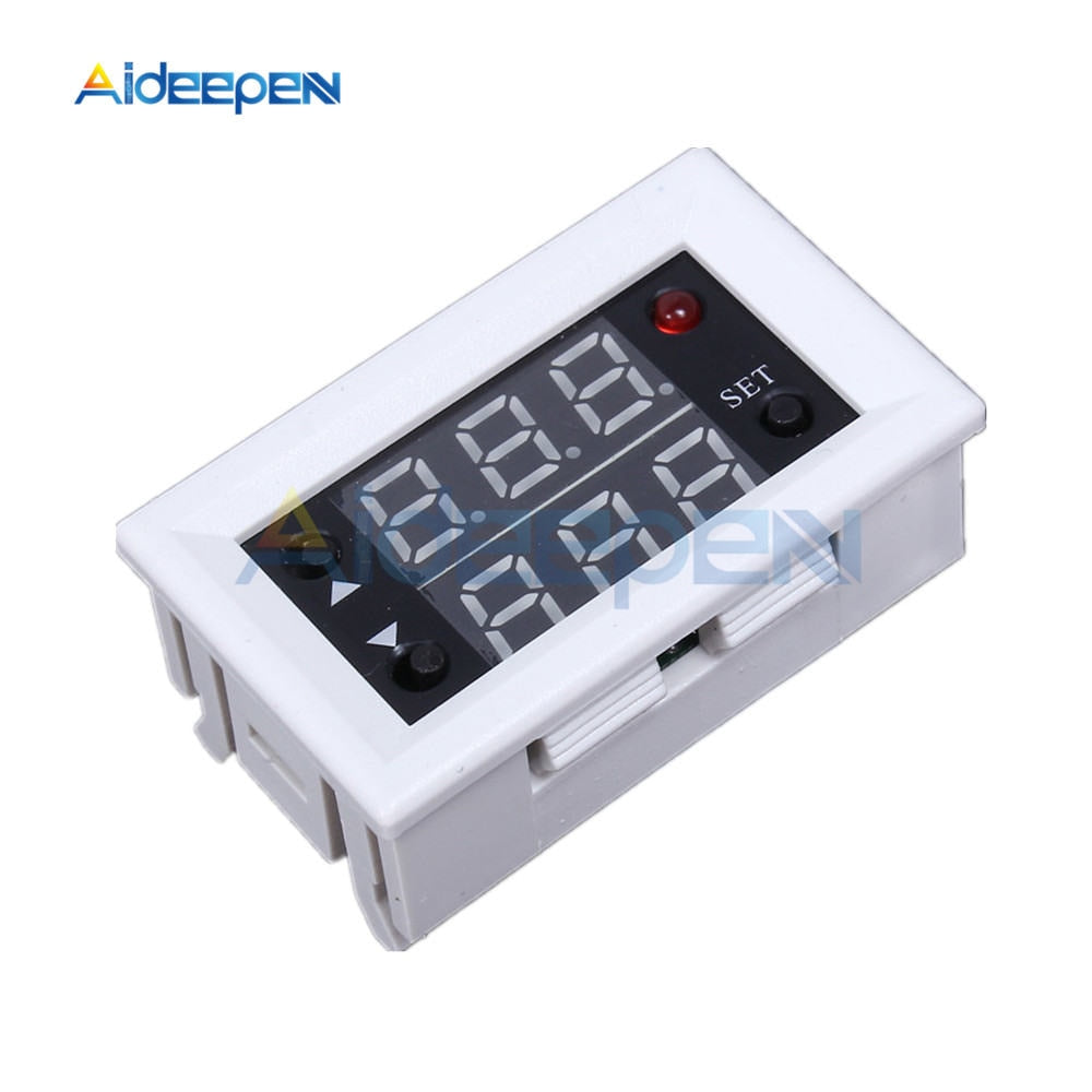 Mini Digital Timer Module Mini 12V 20A Digital LED Dual Display Timer Relay Module Timing Delay ...
