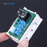 Mini 12V 20A Digital LED Dual Display Timer Relay Module Timing Delay Cycle Board
