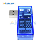 Mini 5V Dual Digital Voltmeter Ammeter Red Blue USB Current Voltage Meter Tester Detector Mobile Phone Power Charger Doctor