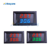 Mini DC 4 28V Dual Display Digital Thermometer with NTC Waterproof Metal Probe Temperature Sensor Tester for Car Room Indoor