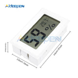 Mini Digital LCD Indoor Temperature Sensor Humidity Meter Thermometer Hygrometer Gauge Instruments White Instruments
