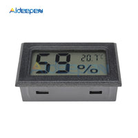 Mini Digital LCD Thermometer Hygrometer Indoor Convenient Temperature Sensor Humidity Meter Gauge Black Instruments