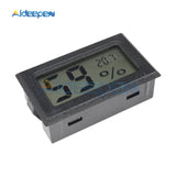 Mini Digital LCD Thermometer Hygrometer Indoor Convenient Temperature Sensor Humidity Meter Gauge Black Instruments