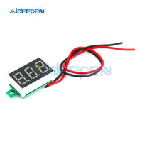 Mini Digital Voltmeter Voltage Tester Meter 0.36 Inch 0.36'' DC 4 30V 3 Digit Display Electronic Parts Accessories