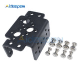 Multi Functional MG995 Servo Bracket Aluminum Mulipurpose Mount Plate for Robot Arm Mechanical Robotic Part Accessory Rc Toy
