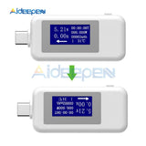 Multi function USB Tester Type C Charger Detector Digital Voltmeter Ammeter Voltage Amp Meters Mobile Battery Detector