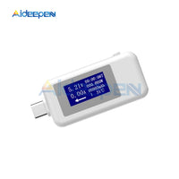 Multi function USB Tester Type C Charger Detector Digital Voltmeter Ammeter Voltage Amp Meters Mobile Battery Detector