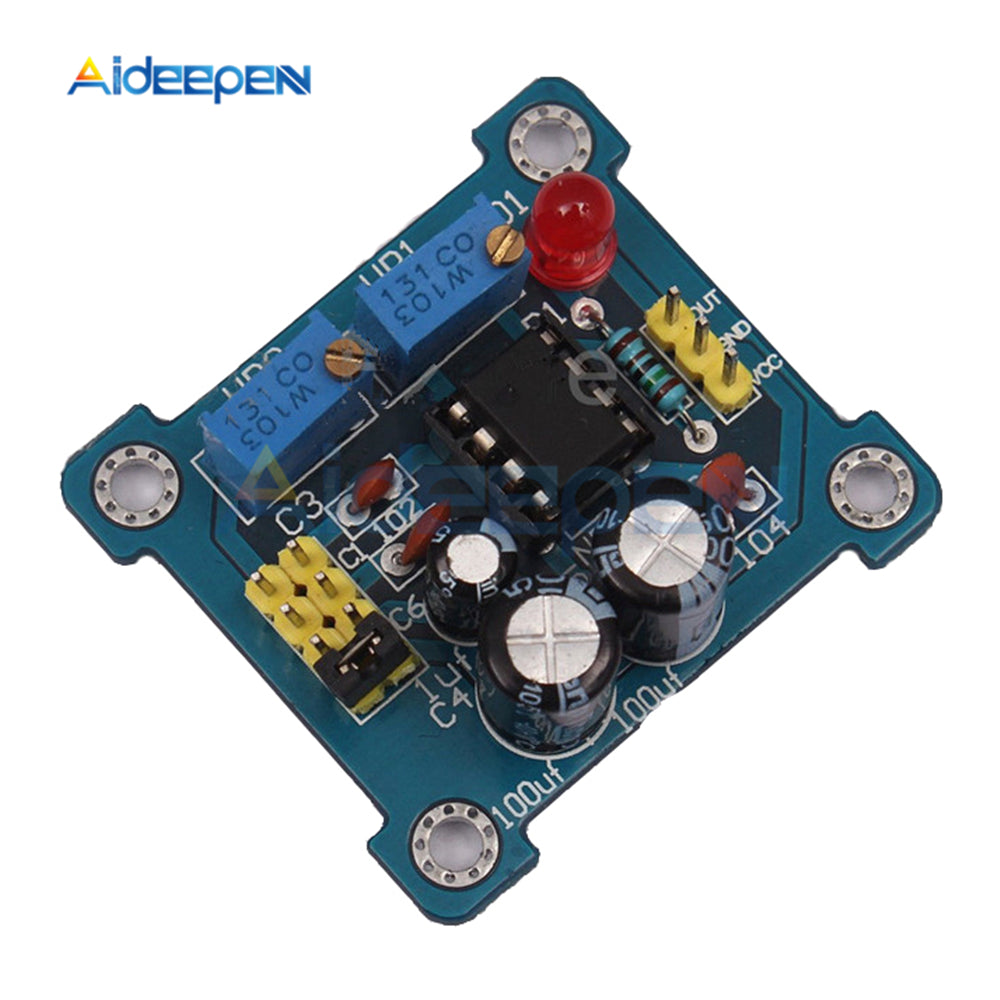 Pulse Switching Module NE555 Pulse Frequency Adjustable Module Duty Cycle Module Square Wave ...