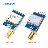 NEO 6M NEO 7M Double Sided GPS Mini Module Satellite Positioning Microcontroller 51 SCM MCU Development Board for Arduino