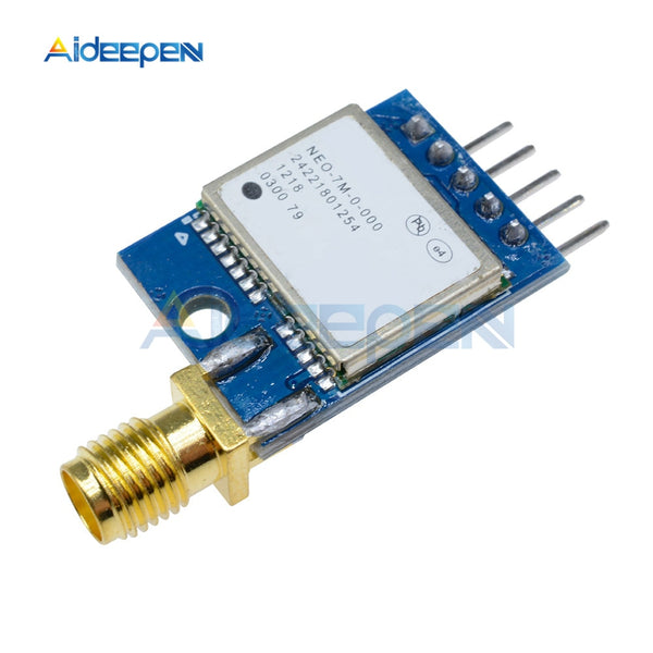 NEO 7M Dual Antenna GPS Mini Module Satellite Positioning Microcontroller SCM MCU Development Board for Arduino Replace Neo 6M