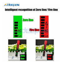Non contact AC Voltage Detector 12V 1000V Adjustable Sensitivity Intelligent Identification with Flashlight Voltmeter Test Pen on AliExpress