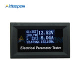 OLED 100V/10A DC Voltmeter Display Monitor Tester Current Meters Charger Voltage Ammeter Battery Power Supply Capacity Detection