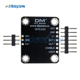 OPA1632 Fully Differential Audio Operational Amplifier Board ADC Driver Module Minimizes Common Mode Noise Interference