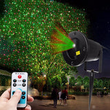 Outdoor Christmas Star Sky Laser Projector Shower Light Waterproof LED Motion Landscape Lamp for Party Stage Garden with Remote on AliExpress