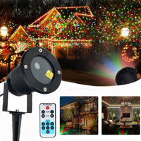 Outdoor Christmas Star Sky Laser Projector Shower Light Waterproof LED Motion Landscape Lamp for Party Stage Garden with Remote on AliExpress