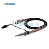 P6100 Oscilloscope Probe Kit DC 100MHz Scope Clip Test Probe 100MHz For Tektronix HP X1/X10