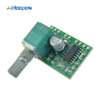 PAM8403 Mini 5V Power Audio Amplifier Board 2 Channel 3W*2 Volume Control USB Power with Potentionmeter Switch