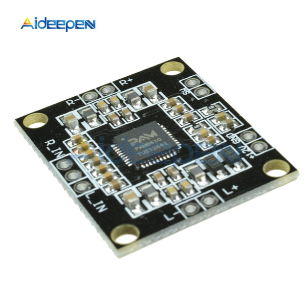 PAM8610 Dual Channel Digital Power Amplifier Board Stereo Mini Class D Power Amplifier Board 2 x15w