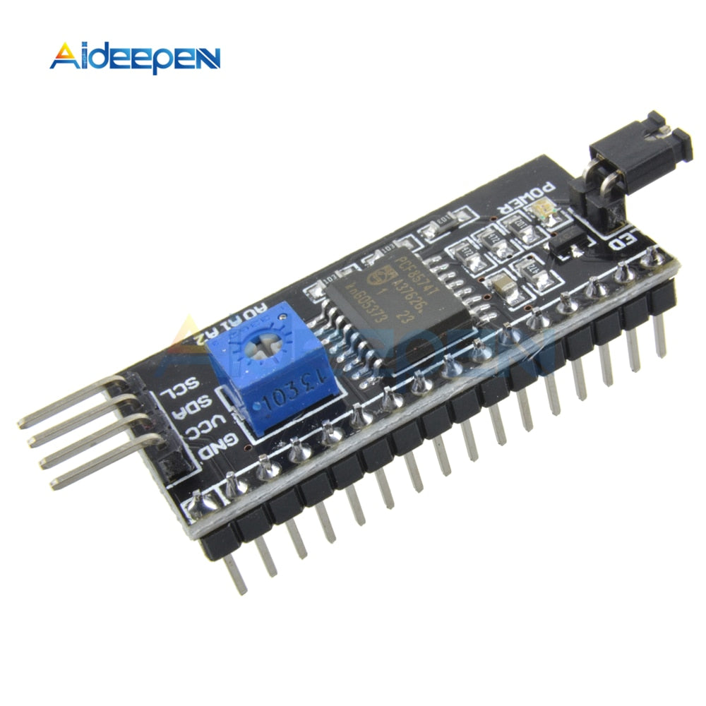 PCF8574T PCF8574 IIC/I2C / Interface LCD 1602 2004 LCD Adapter Plate C ...