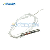 PT100 Platinum Resister Temperature Sensor Detector Waterproof Temp Probe  20~450 Celsius
