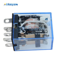 PTF08A LY2NJ HH62P Relay AC 220V Coil Micro Mini Electromagnetic Relay 8PIN Coil DPDT