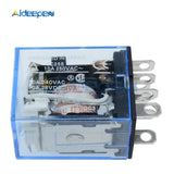 PTF08A LY2NJ HH62P Relay AC 220V Coil Micro Mini Electromagnetic Relay 8PIN Coil DPDT