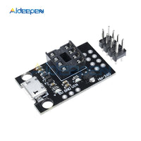 Pluggable Development Programmer Board Micro USB for ATtiny13A/ATtiny25/ATtiny85/ATtiny45