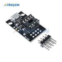 Pluggable Development Programmer Board Micro USB for ATtiny13A/ATtiny25/ATtiny85/ATtiny45