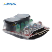 RC model 2S 3S 4S Detect Lipo Battery Low Voltage Alarm Buzzer Cell Lipo Battery Dual Speaker LED Indicator 7.4V 14.8V